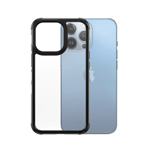 Kup Etui PanzerGlass ClearCase Apple iPhone 13 Pro black Antibacterial Military grade SilverBullet 0324 - PZG90 - {ean13} - Sklep Home Screen