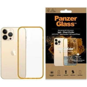 Buy PanzerGlass ClearCase Apple iPhone 13 Pro Max Antibacterial Military grade Tangerine 0343 - PZG96 - {ean13} - Home Screen Store Europe