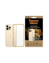 Etui PanzerGlass ClearCase Apple iPhone 13 Pro Max Antibacterian de grad militar Tangerine 0343
