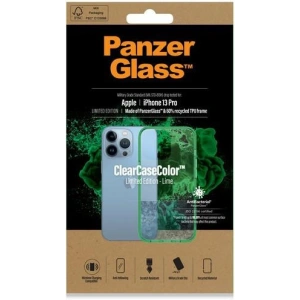 Kup Etui PanzerGlass ClearCase Apple iPhone 13 Pro Antibacterial Military grade Lime 0339 - PZG100 - {ean13} - Sklep Home Screen