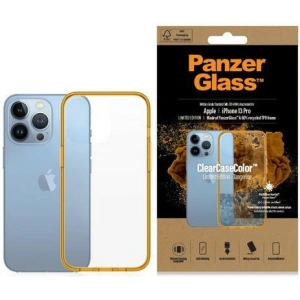 Kup Etui PanzerGlass ClearCase Apple iPhone 13 Pro Antibacterial Military grade Tangerine 0338 - PZG101 - {ean13} - Sklep Home Screen