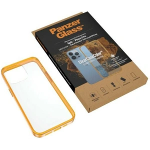Kup Etui PanzerGlass ClearCase Apple iPhone 13 Pro Antibacterial Military grade Tangerine 0338 - PZG101 - {ean13} - Sklep Home Screen