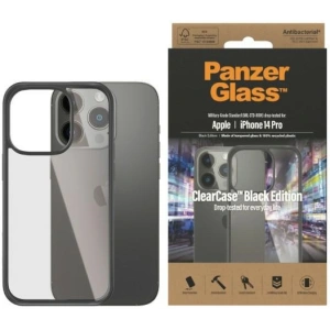 Kup Etui PanzerGlass ClearCase Apple iPhone 14 Pro Antibacterial czarny/black 0406 - PZG103 - {ean13} - Sklep Home Screen