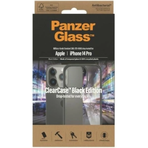 Kup Etui PanzerGlass ClearCase Apple iPhone 14 Pro Antibacterial czarny/black 0406 - PZG103 - {ean13} - Sklep Home Screen