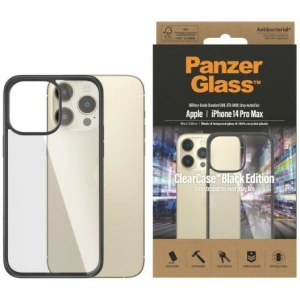 Kup Etui PanzerGlass ClearCase Apple iPhone 14 Pro Max Antibacterial czarny/black 0408 - PZG104 - {ean13} - Sklep Home Screen