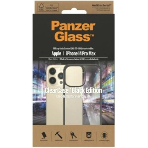 Kup Etui PanzerGlass ClearCase Apple iPhone 14 Pro Max Antibacterial czarny/black 0408 - PZG104 - {ean13} - Sklep Home Screen
