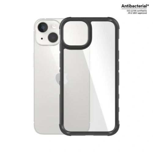 Kup Etui PanzerGlass ClearCase Apple iPhone 14/13 černý/black Antibacterial Military grade SilverBullet 0421 - PZG105 - {ean13} - Sklep Home Screen