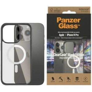 Kup Etui PanzerGlass ClearCase MagSafe Apple iPhone 14 Pro Antibacterial czarny/black 0414 - PZG112 - {ean13} - Sklep Home Screen