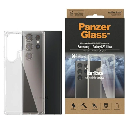 Buy PanzerGlass ClearCase Samsung Galaxy S23 Ultra clear 0435 - PZG117 - {ean13} - Home Screen Store Europe