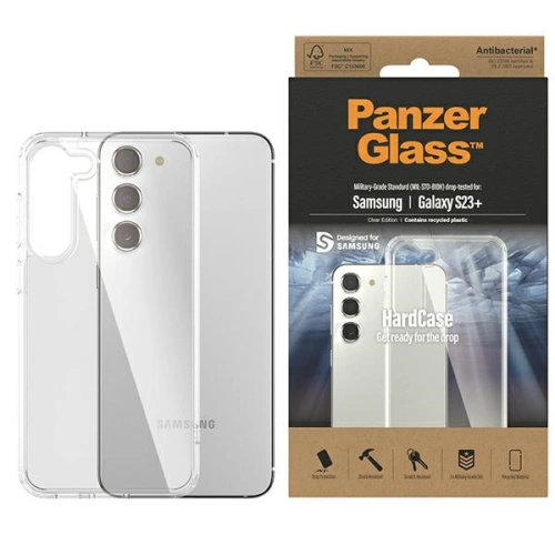 Kup PanzerGlass Samsung Tasche ClearCase Galaxy S23+ Plus klar 0434 - PZG118 - {ean13} - Sklep Home Screen