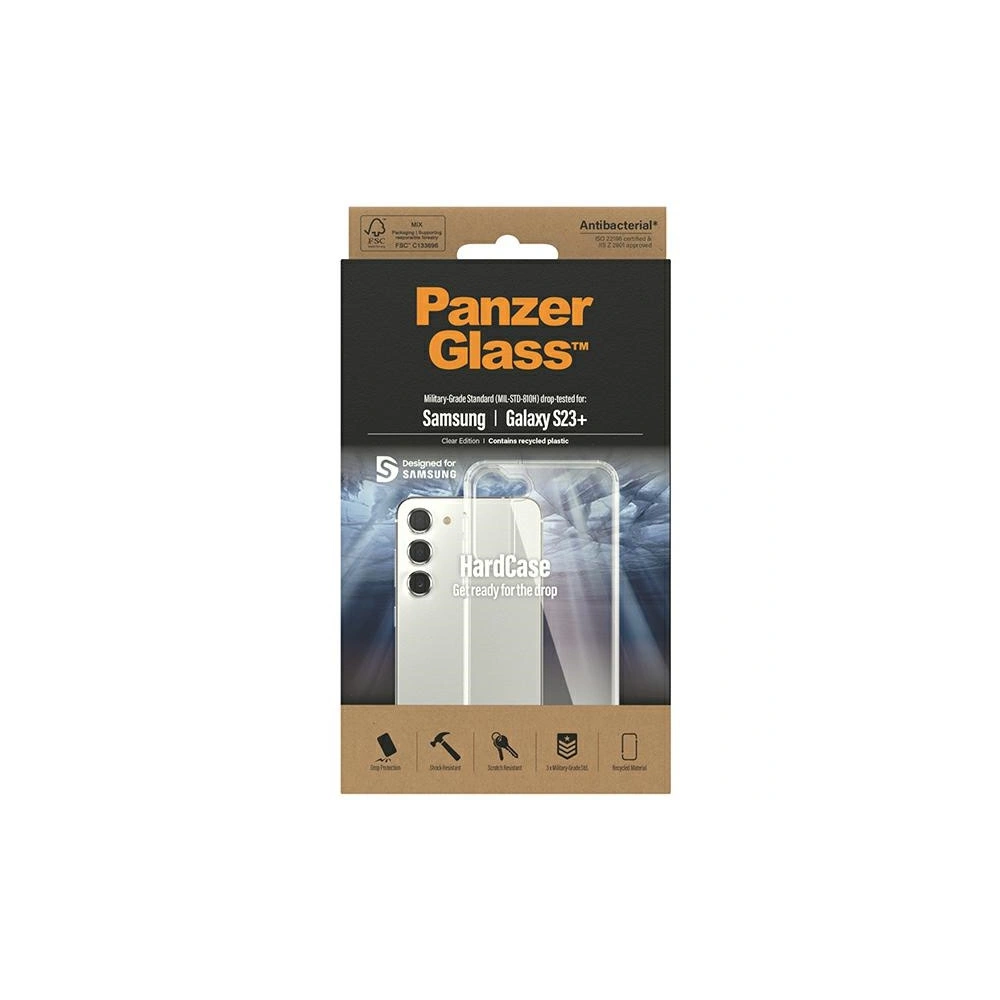 Etui PanzerGlass ClearCase Samsung Galaxy S23+ Plus clear 0434