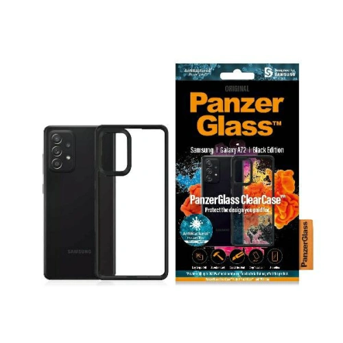 Kup PanzerGlass Samsung Tasche ClearCase Galaxy A72 schwarz/schwarz - PZG120 - {ean13} - Sklep Home Screen