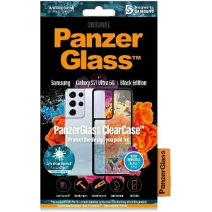 Buy PanzerGlass ClearCase Samsung Galaxy S21 Ultra black - PZG125 - {ean13} - Home Screen Store Europe