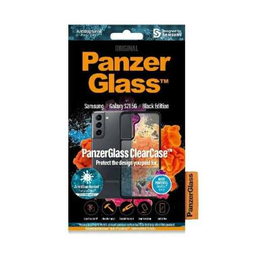 Kup Etui PanzerGlass ClearCase Samsung Galaxy S21 G991 czarny/black - PZG128 - {ean13} - Sklep Home Screen