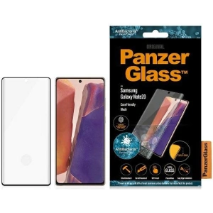 Kup Sticlă securizată PanzerGlass Curved Super+ Samsung Galaxy Note 20 Case Friendly Finger Print AntiBacterial negru/black - PZG132 - {ean13} - Sklep Home Screen
