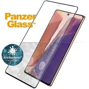 Kup Sticlă securizată PanzerGlass Curved Super+ Samsung Galaxy Note 20 Case Friendly Finger Print AntiBacterial negru/black - PZG132 - {ean13} - Sklep Home Screen