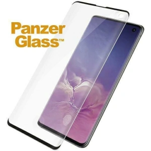 Kup Sticlă securizată PanzerGlass Curved Super+ Samsung Galaxy S10 Case Friendly Finger Print negru/black - PZG134 - {ean13} - Sklep Home Screen