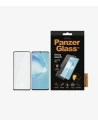 Edzett üveg PanzerGlass Curved Super+ Samsung Galaxy S20 Case Friendly Finger Print fekete/black