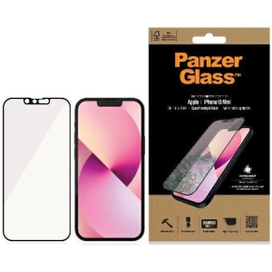Szkło hartowane PanzerGlass E2E Anti-Bluelight Apple iPhone 13 mini Case Friendly AntiBacterial MicroFracture czarny/black Pro2756