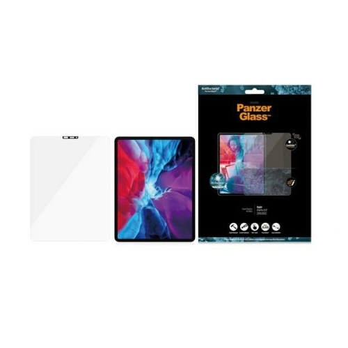 Kup Edzett üveg PanzerGlass E2E Microfracture Apple iPad Pro 12.9 2018/2020/2021 (3., 4. és 5. generáció) CamSlider Case Friendly AntiBacterial fekete/black 2703 - PZG146 - {ean13} - Sklep Home Screen