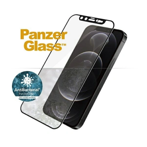 Kup Szkło hartowane PanzerGlass E2E Microfracture Apple iPhone 12/12 Pro CamSlider Swarovsky Case Friendly AntiBacterial czarny/black - PZG147 - {ean13} - Sklep Home Screen