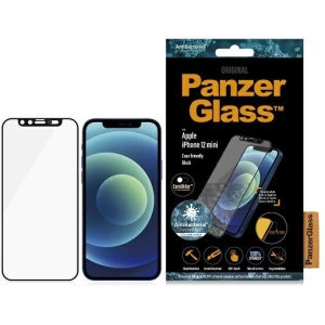 Kup Szkło hartowane PanzerGlass E2E Microfracture Apple iPhone 12 mini CamSlider Case Friendly AntiBacterial czarny/black - PZG150 - {ean13} - Sklep Home Screen