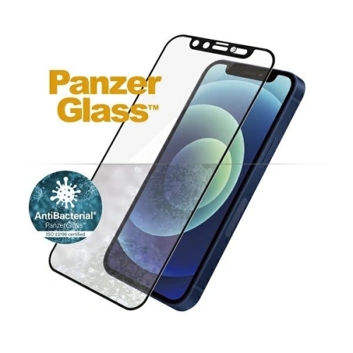 Kup PanzerGlass Apple Gehärtetes Glas E2E Microfracture iPhone 12 mini CamSlider Swarovsky Case Friendly AntiBacterial schwarz/schwarz - PZG151 - {ean13} - Sklep Home Screen