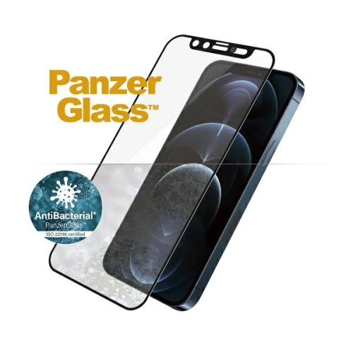 Kup Szkło hartowane PanzerGlass E2E Microfracture Apple iPhone 12 Pro Max CamSlider Case Friendly AntiBacterial czarny/black - PZG155 - {ean13} - Sklep Home Screen