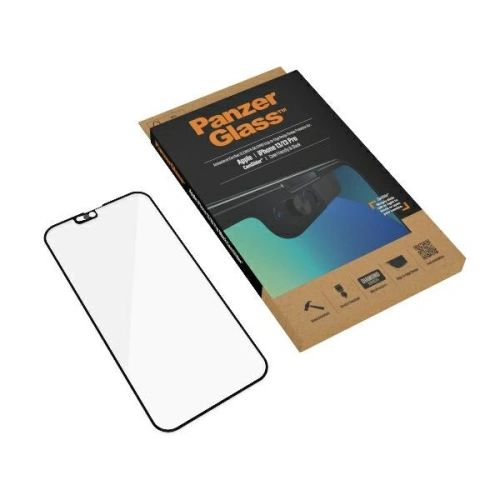 Kup Szkło hartowane PanzerGlass E2E Microfracture Apple iPhone 16e / 14 / 13 / 13 Pro CamSlider Case Friendly AntiBacterial czarny/black 2748 - PZG156 - {ean13} - Sklep Home Screen