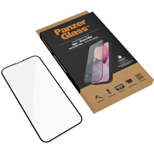 Kup PanzerGlass Apple Gehärtetes Glas E2E Microfracture iPhone 13 mini Case Friendly AntiBacterial schwarz/schwarz Pro2744 - PZG162 - {ean13} - Sklep Home Screen