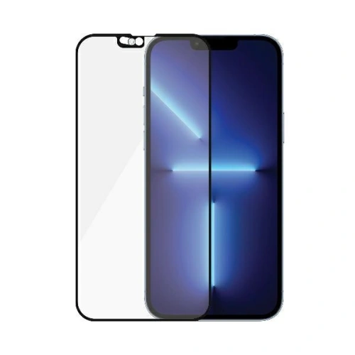 Kup PanzerGlass Apple Gehärtetes Glas E2E Microfracture iPhone 13 Pro Max CamSlider Swarovsky Case Friendly AntiBacterial schwarz/schwarz 2752 - PZG164 - {ean13} - Sklep Home Screen