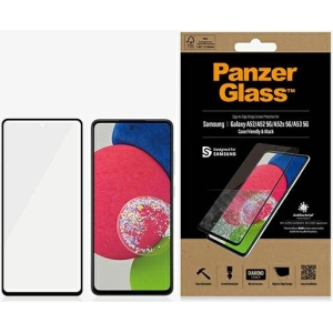 Kup Edzett üveg PanzerGlass E2E Microfracture Samsung Galaxy A52/A53 5G Case Friendly Antibakteriális fekete/black - PZG168 - {ean13} - Sklep Home Screen