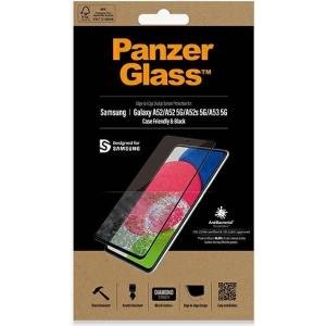 Kup PanzerGlass Samsung Gehärtetes Glas E2E Microfracture Galaxy A52/A53 5G Case Friendly AntiBacterial schwarz/schwarz - PZG168 - {ean13} - Sklep Home Screen
