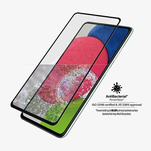 Buy PanzerGlass E2E Microfracture Samsung Galaxy A52/A53 5G Case Friendly AntiBacterial black - PZG168 - {ean13} - Home Screen Store Europe
