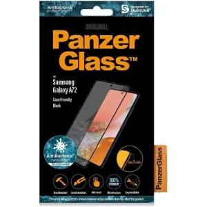 Kup PanzerGlass Samsung Gehärtetes Glas E2E Microfracture Galaxy A72 Case Friendly AntiBacterial schwarz/schwarz - PZG169 - {ean13} - Sklep Home Screen