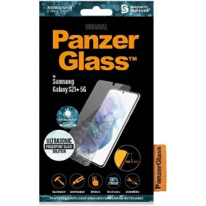Kup Szkło hartowane PanzerGlass E2E Microfracture Samsung Galaxy S21+ Plus Case Friendly Finger Print AntiBacterial czarny/black - PZG173 - {ean13} - Sklep Home Screen