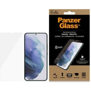 PanzerGlass E2E Microfracture Samsung Galaxy S22+ Plus Case Friendly AntiBacterial black 7294