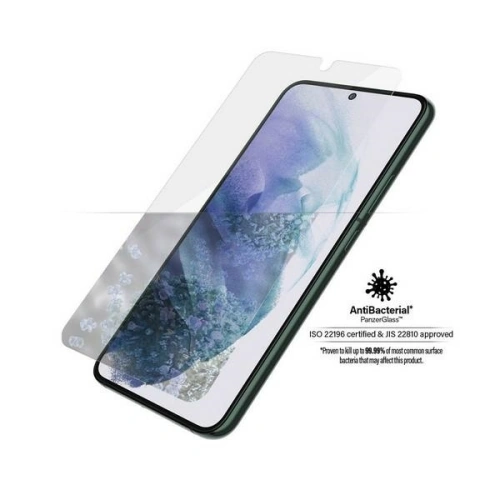 Kup Szkło hartowane PanzerGlass E2E Microfracture Samsung Galaxy S22+ Plus Case Friendly AntiBacterial czarny/black 7294 - PZG175 - {ean13} - Sklep Home Screen