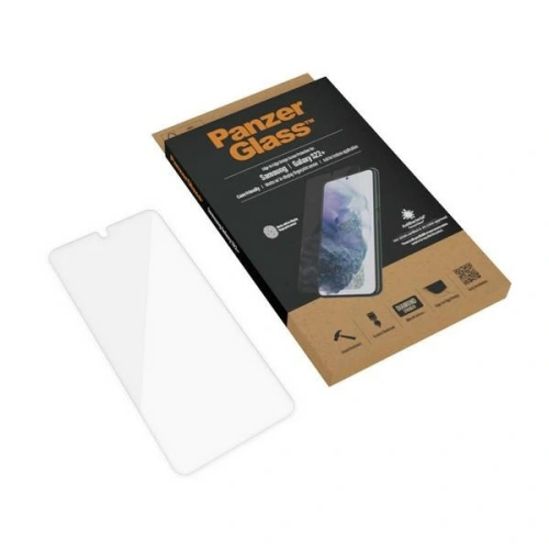 Kup Szkło hartowane PanzerGlass E2E Microfracture Samsung Galaxy S22+ Plus Case Friendly AntiBacterial czarny/black 7294 - PZG175 - {ean13} - Sklep Home Screen