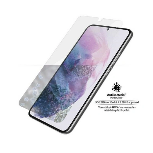 Buy PanzerGlass E2E Microfracture Samsung Galaxy S22 Case Friendly AntiBacterial black 7293 - PZG176 - {ean13} - Home Screen Store Europe
