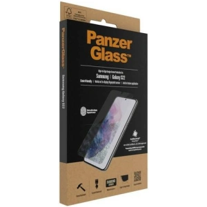 Kup Sticlă securizată PanzerGlass E2E Microfracture Samsung Galaxy S22 Case Friendly AntiBacterial negru/black 7293 - PZG176 - {ean13} - Sklep Home Screen