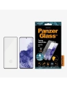 PanzerGlass Samsung Gehärtetes Glas E2E Microfracture Galaxy S21 Ultra Case Friendly Finger Print AntiBacterial schwarz/schwarz