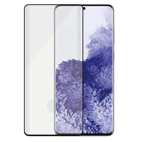 Kup Edzett üveg PanzerGlass E2E Microfracture Samsung Galaxy S21 Ultra Case Friendly Ujjlenyomat Antibakteriális fekete/black - PZG178 - {ean13} - Sklep Home Screen