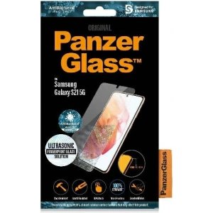 Kup Edzett üveg PanzerGlass E2E Pro Mikrorepedés Samsung Galaxy S21 Case Friendly Ujjlenyomat Antibakteriális fekete/black - PZG182 - {ean13} - Sklep Home Screen