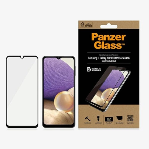 Buy PanzerGlass E2E Regular Samsung Galaxy A12/A23/M23 5G/M33 5G Case Friendly black - PZG184 - {ean13} - Home Screen Store Europe