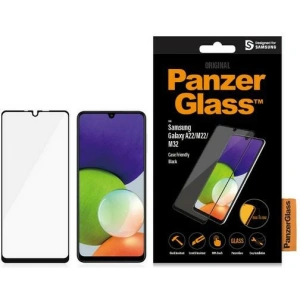Kup Sticlă securizată PanzerGlass E2E Regular Samsung Galaxy A22 4G/M22/M32 Case Friendly negru/black 7278 - PZG186 - {ean13} - Sklep Home Screen