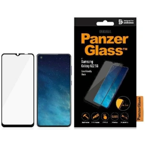 Kup PanzerGlass Samsung Tempered Glass E2E Regular Galaxy A22 5G Case Friendly schwarz/schwarz - PZG187 - {ean13} - Sklep Home Screen