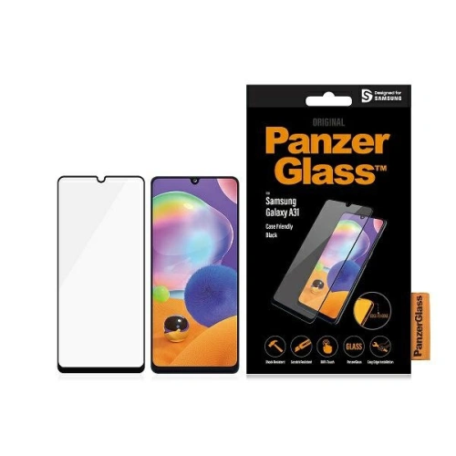 Kup PanzerGlass Samsung Gehärtetes Glas E2E Regular Galaxy A31/A32 Case Friendly schwarz/schwarz - PZG188 - {ean13} - Sklep Home Screen