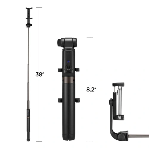 Buy Spigen S540w Wireless Selfie Stick Tripod Black - SPN732BLK - {ean13} - Home Screen Store Europe