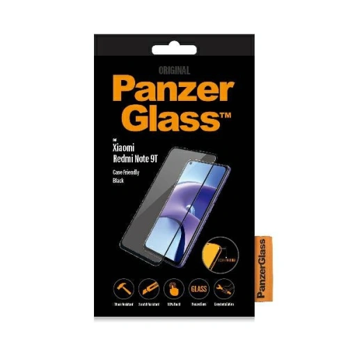 Buy PanzerGlass E2E Regular Xiaomi Redmi Note 9T Case Friendly - PZG206 - {ean13} - Home Screen Store Europe